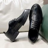 Pointed Toe Handsome Durable Men Dress Shoes Oxfords Comfortable Classic Formal Wedding Shoes