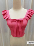 Women's Summer Sleeveless Candy Crop Top Women's Camisoles