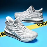 Breathable Running Shoes with Air Cushion for Men Outdoor Training Gym Workouts Comfort Athletic Footwear