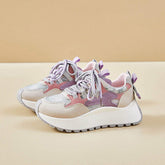 Floral Chaussures Femme Tendance Korean Canvas Casual Shoes Women's Vulcanized Platform Sneakers