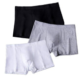 Cotton Solid Men's Briefs Boxers Men's Underwear Boxers for Men