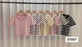 Knitted Women's Clothing Premium Quality T-shirt Fashionable Tops for Women