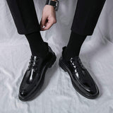 Pointed Toe Lace up Formal Wedding Groom Business Dress Shoes Oxfords Classic Design Hot Selling Men Shoes