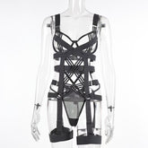Hot Selling European and American Women's Clothing Complex Design Sexy Set