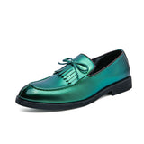 Hot Selling Fashion Slip on Dress Shoes Men Casual Wedding Prom Footwear Formal Shoes