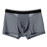 Best Sake Silk Mesh Hole Breathable Soft Stretch Mens Underwear Men's Briefs Boxers