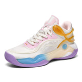 Professional Men High Top Outdoor Sports Sneakers Dark Night Glowing Blank Mesh Women Boys Basketball Shoes
