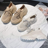 Chaussures Pour Femme Platform Trendy Casual Shoes Zapato De Correr Mujer Women's Fashion Sneakers