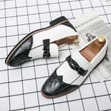 Latest Design Hot Selling Durable Fashion Pointed Toe Classic Slip on Business Wedding Men Casual Dress Shoes