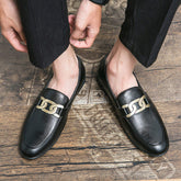 Fashion Design Microfiber Material Top Grade Classy Men Dress Shoes