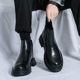 New Design Durable Comfortable Durable Gentlemen Casual Men Fashion Boots Dress Shoes