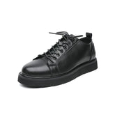 Sophisticated Men's Lace up Working Dress Shoes: Genuine Leather Handcrafted Comfort for Formal & Wedding