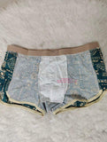 Trendy Printed Soft Cotton American Style Retro Style Men's Underwear Men's Boxer Breathable Loose Men's Boxer