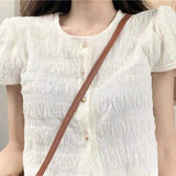 Simple T-shirt for Women Wholesale T-shirt Fashionable Tops for Women