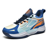 Professional Men Hollowed Sole Outdoor Sports Sneakers Breathable Blank Mesh Women Boys Basketball Shoes
