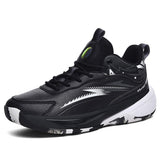Professional Men Outdoor Sports Sneakers Blank Leather Basketball Shoes