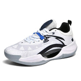 Dark Night Glowing Premium Breathable Mesh Mid Top Ankle Basketball Shoes with High Traction Rubber Outsole and Cushioning Tech