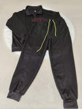 Autumn and Spring Men's Half Zipper Top and Long Pants Sports Suit Loose Casual Fashion Men's Two-Piece Set