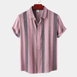 2025 Trendy New Men's Hawaiian Printed Shirts Summer Casual Beach Vacation Loose Tops
