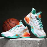 Man Original High Quality Professional Sports Sneakers Blank Breathable Mesh Basketball Shoes for Men