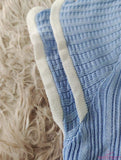 Knitted Short-sleeved Blouse Soft Tops for Women Popular T-shirt for Women