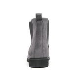 Classy Winter Chelsea Boots Grey Color Fashion Dress Shoes Comfortable Faux Suede Boots for Men
