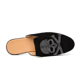 Pirate Pattern Leisure Comfortable Summer Slip on Classic Wholesale Half Loafers Casual Shoes for Men