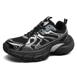 Lightweight Breathable Sports Running Shoes with Shock-Absorbing Midsole for Long-Distance Training