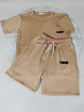 Summer Fashion Casual Sports Men's T-shirt and Short Set Fashion Elegant 2-piece Set Best-selling Women's Casual Sets