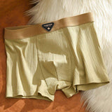 Comfortable Men's Cotton Underwear Breathable Soft Boxers Mid-Waist Briefs Short for Men Wholesale