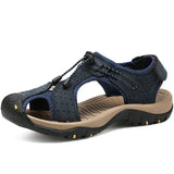 Full Grain Leather Sandals High Performance Wholesale Fashion Pure Leather Men Summer Sandals Shoes for Men