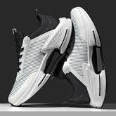 Logo Custom Modern Stylish Synthetic Casual Sneakers Ergonomic Cushioning Lightweight for Travel Walking and Fashion Sportswear