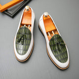 Wedding Party Footwear Casual Slip on Comfortable Lightweight Durable Tassel Loafer Shoes for Men