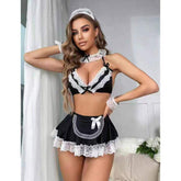 New Sexy Sexy Women's Multi Piece Dress Maid Role-playing Set