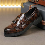 Pointed Toe Casual Daily Footwear Handsome Wedding Tassel Loafers Comfortable Classic Men Fashion Dress Shoes