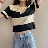 Simple Short-sleeved Blouse Lightweight Tops for Women Best-selling Short-Sleeved Tee