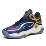 Professional Men High Top Outdoor Sports Sneakers Dark Night Glowing Blank Mesh Women Boys Basketball Shoes
