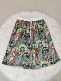 Men's Summer New Trendy Printed Casual Shorts Fashionable Loose Versatile Breathable 5-Inch Pants