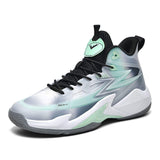 Customize Professional Men Outdoor Sports Sneakers Breathable Blank High Top Mesh Women Boys Basketball Shoes