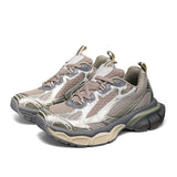 Men Sporty Fashion Sneakers With Reflective Details Ergonomic Design Multi-Layer Support All-Day Comfort for Gym Walking Travel