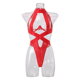 New Cross-Border European & American : Sexy Women's Strappy Cutout Halter Bodysuit - Foreign Trade Erotic Set