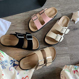 Trending Open Toe Women's Sandals with Comfortable Buckle Design