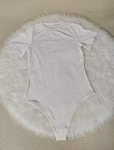 Short-sleeved Bodysuit Top Sexy Ladies Romper Women's Jumpsuit