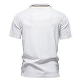 Men’s Summer Short-Sleeve Polo Shirt – Lapel Design, Business Casual Style