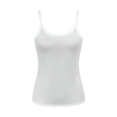 Ribbed Cotton-Blend Camisole