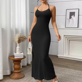 Sleeveless Racerback Style Bodycon Dress