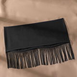 Fringe Hem Bandeau Crop Top