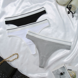 Sporty Cotton High-Cut Bikini Underwear