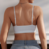 Cherry Graphic Bralette with Thin Straps