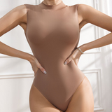 Women’s Plus Size Seamless Bodysuit – Slimming Fitness One-Piece Shapewear